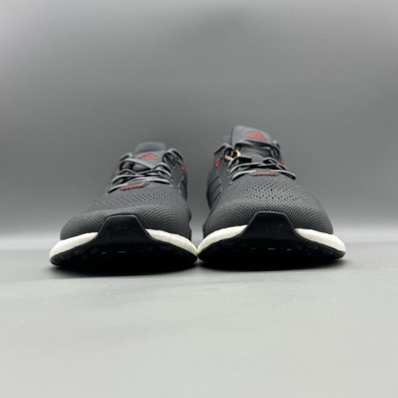 Adidas Pure Boost Grey Vivid Red Ultra Running Shoe Men\'s Size 9 NEW Sneakers main image 5